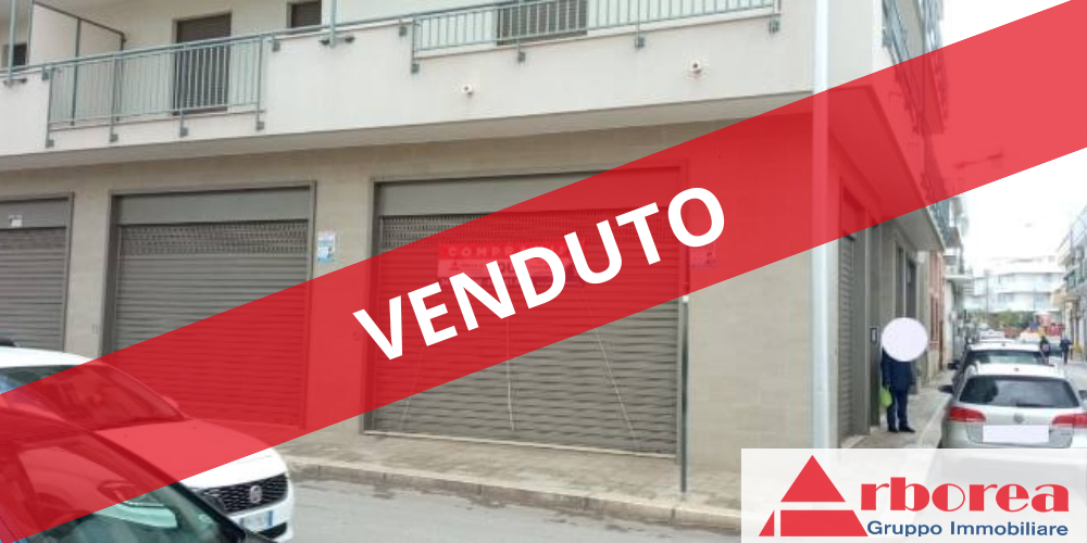 Locale commerciale in zona centrale (inizio Via Conversano) a Rutigliano