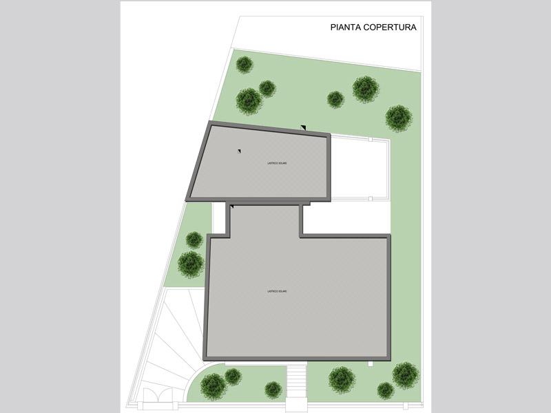 planimetria villa via noicattaro copertura