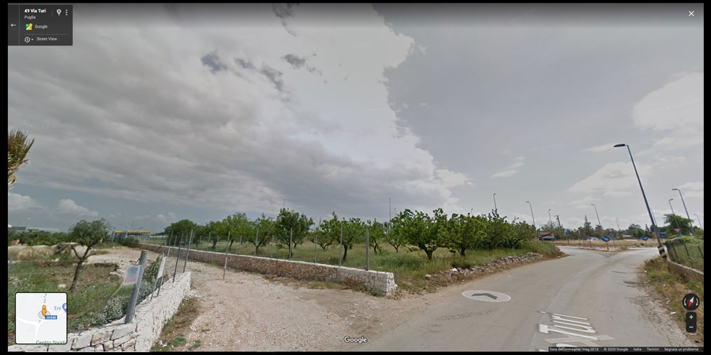 terreno agricolo in zona via turi a rutigliano sulla strada provinciale 240